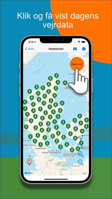 Vandreruter i Danmark Screenshot
