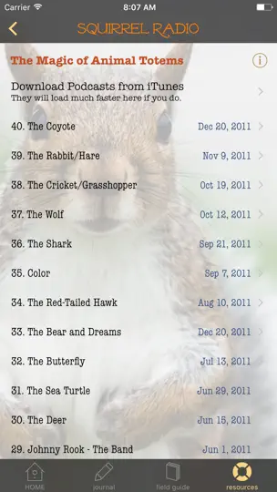 Capture d'écran de What The Walrus Knows sur iPhone 5