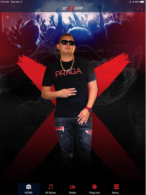 Deejay C Xclusive iPad screenshot 1 - Entertainment app