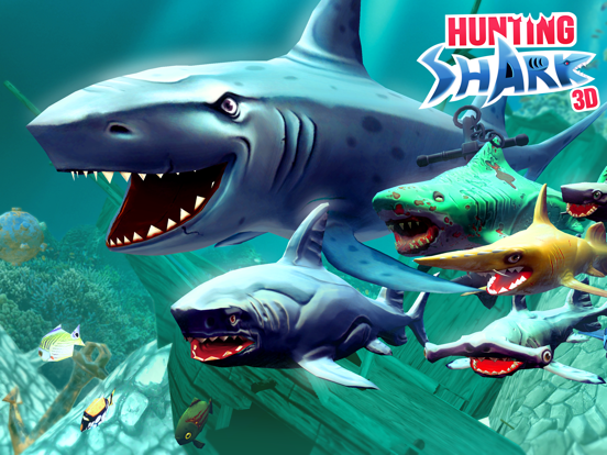 Screenshot #4 pour Requin Chasseur: Jeu de Survie