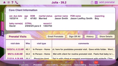 Screenshot #2 pour Mobile Doula