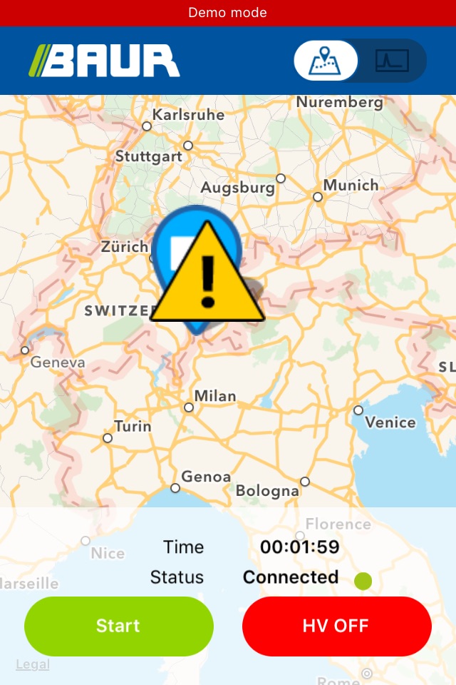 BAUR Fault Location screenshot 2