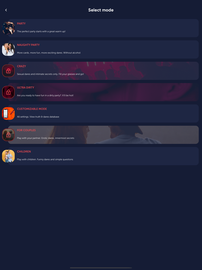 Truth or Dare Dirty Party-Game