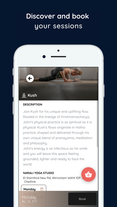 Narali Yoga Studio Screenshot
