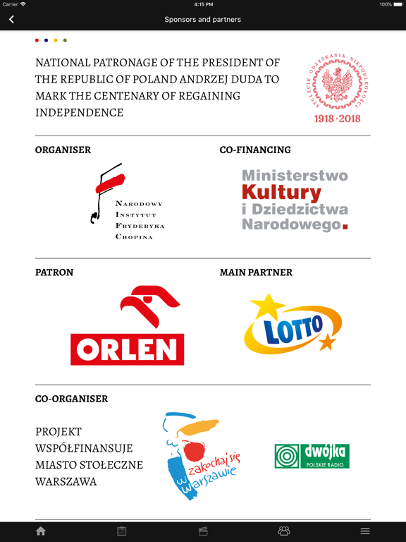 Chopin Competition 2020 iPad screenshot 6 - Music app