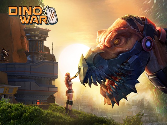 Dino War: Rise of Beasts на iPad