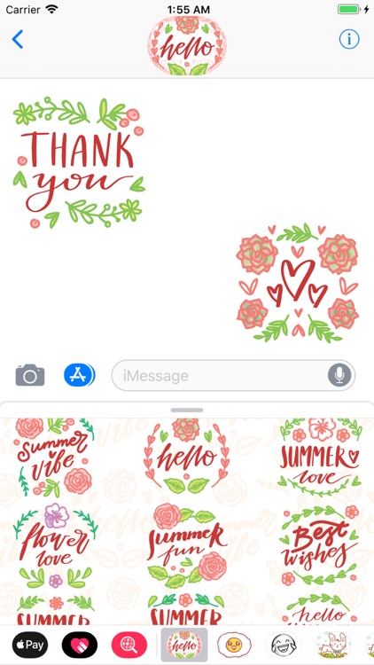 Flowers Calligraphy! screenshot-3