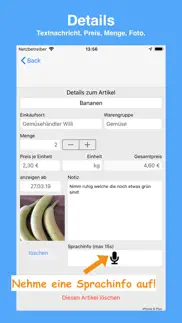 smartlist die einkaufsliste iphone bildschirmfoto 3
