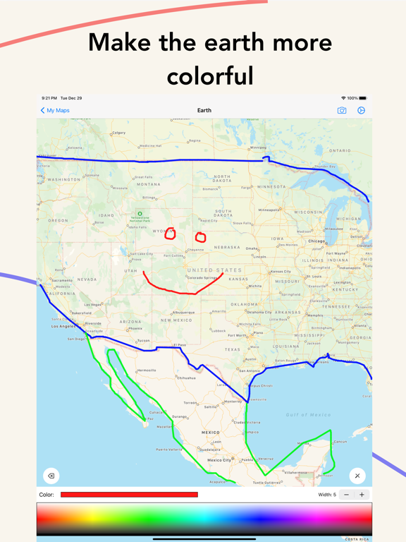 MapDraw: Draw on mapsのおすすめ画像4