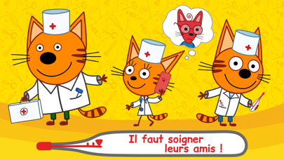 Screenshot #1 pour La Famille Chat : Jeu Docteur