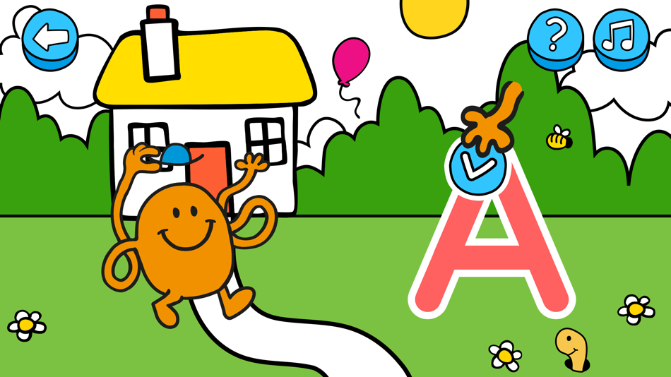 #5. Mr. Men Letter Tracing (iOS) 由: Rooplay Media Ltd.