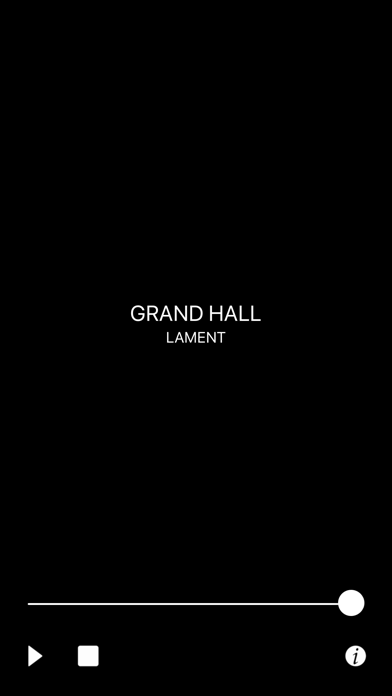 How to cancel & delete Grand Hall from iphone & ipad 1