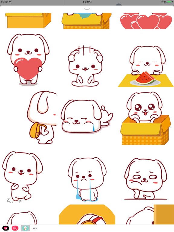 Screenshot #5 pour Labrador Dog Animated Stickers