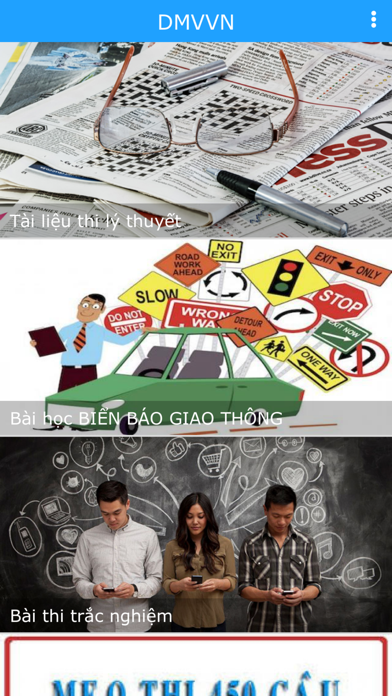 DMVVN iPhone screenshot 1 - Education app