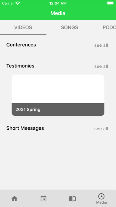 The Vine - Campus App Screenshot