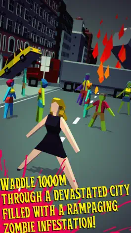 Game screenshot 1000m Zombie Escape! mod apk