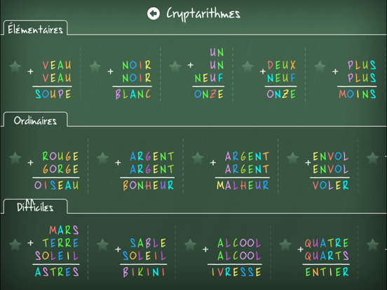 Screenshot #5 pour Cryptarithmes