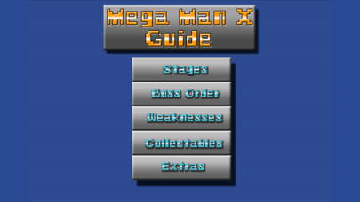 Gimo Guide For Mega Man X Screenshot