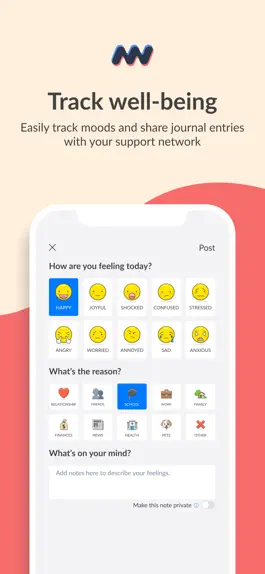 Game screenshot Moodwave - Support Network mod apk