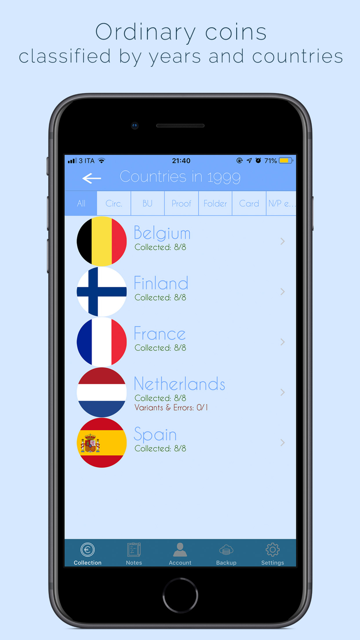 Euro Coins Album Lite