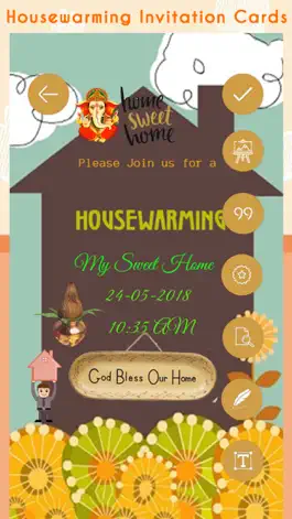 Game screenshot Housewarming Invitation Cards mod apk