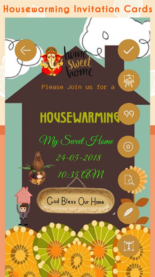 Housewarming Invitation Cards - 1.1 - (iOS)