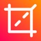 Square fit app is a photo editor for post full size photos to Instagram without cropping