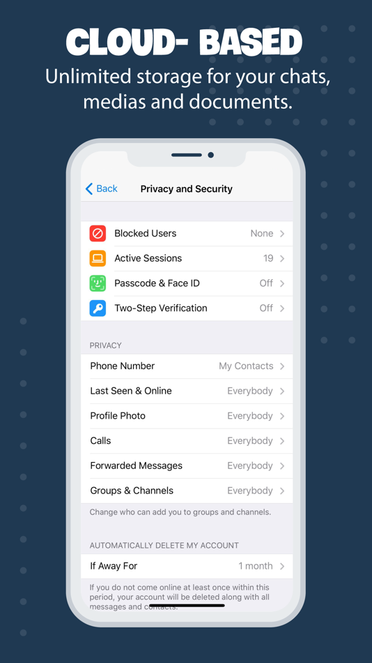 #7. Tele Messenger Chat Secure (iOS) 由: Hoan Ngo Quoc