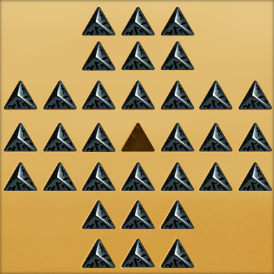 Sphinx Solitaire – Pyramid Peg