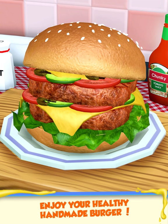 Screenshot #4 pour Burger Maker-Kids Cooking Game