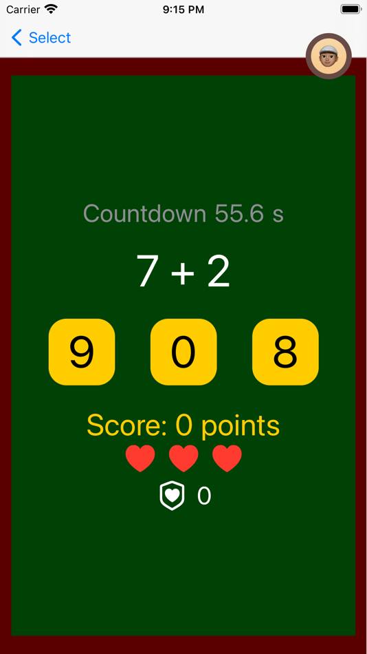#2. Math Competition in 60 Seconds (iOS) 由: SHIH-CHEN FAN