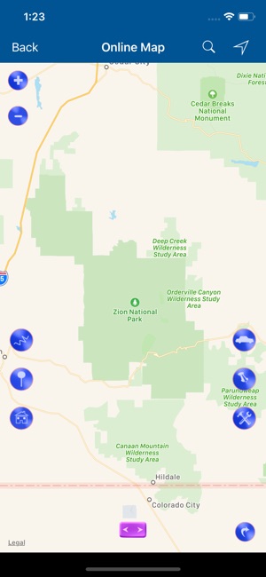 Zion National Park Map(圖5)-速報App