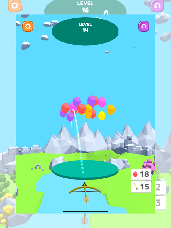 Screenshot #6 pour Balloon Shoot 3D Bow & Arrow