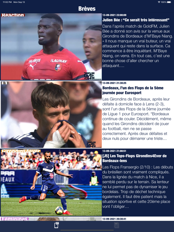 Screenshot #5 pour Girondins4ever