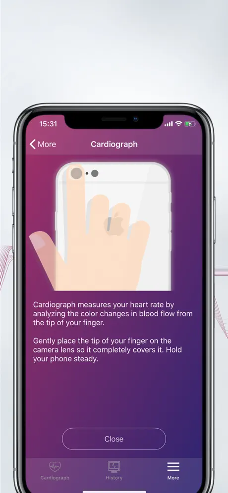 Cardiograph Heart Rate Tracker