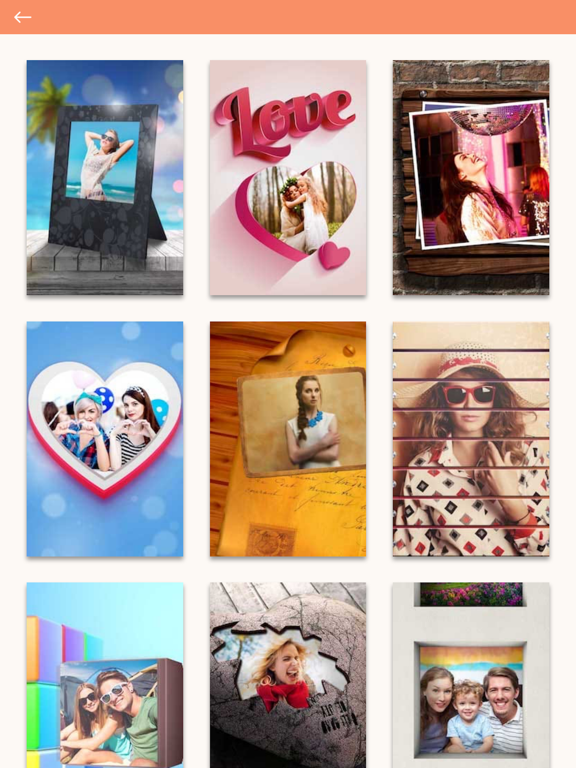 Screenshot #4 pour 3D Love Photo Frames - Amazing