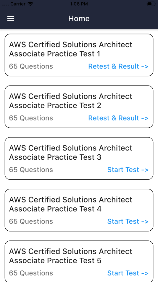 #2. AWS SAA-C02 Certification Exam (iOS) Podle: Waltsoft Inc