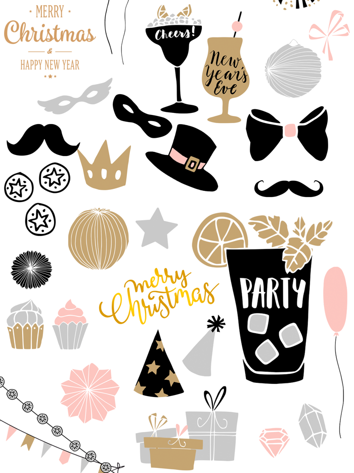 Happy New Year - Stickers