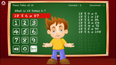 Times Tables For Kids - Testのおすすめ画像2