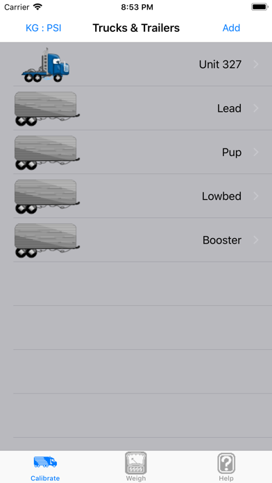 Truck Air Scales screenshot 2