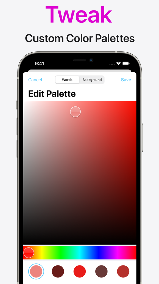 #5. Shapego - Word Cloud Creator (iOS) 由: Libero Spagnolini