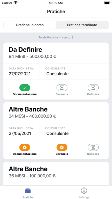 NSA-Imprese Screenshot