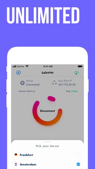 SafeVPN－Easy ip changer Screenshot
