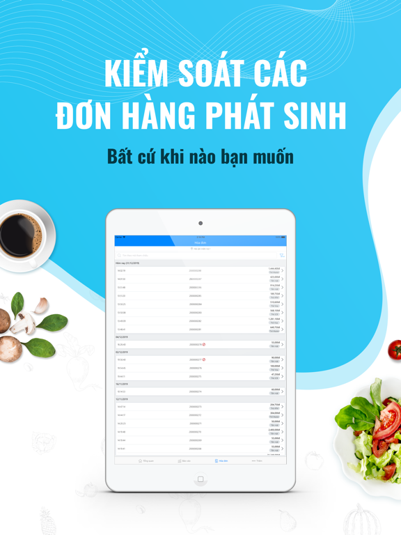 Screenshot #6 pour Sapo - Quản lý nhà hàng