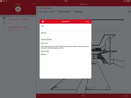 Screenshot #5 pour Faxbot