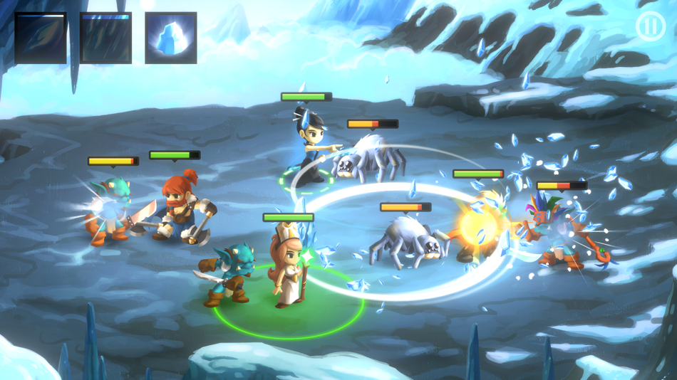 #2. Battleheart 2 (iOS) 由: Mika Mobile, Inc.