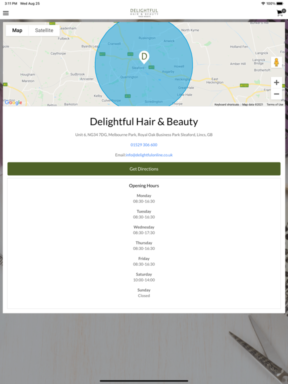 Screenshot #4 pour Delightful Hair & Beauty