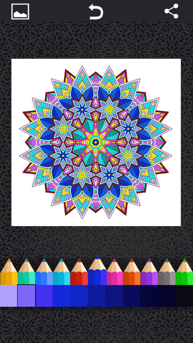 ColoRelax  Coloring Mandala screenshot 3