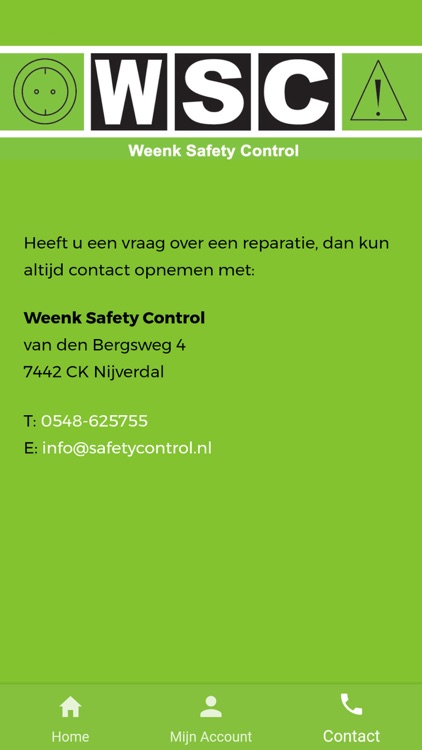Weenk Safety Control