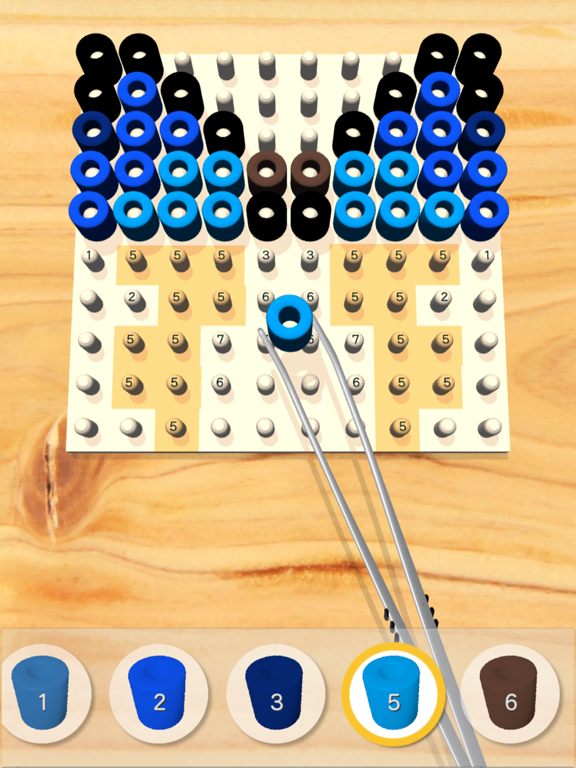 Screenshot #4 pour Bead Art - Coloring Puzzle -